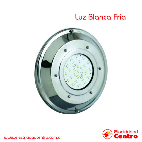 Luz para Piletas 7w blanca fria Industria Sur - Electricidad Centro