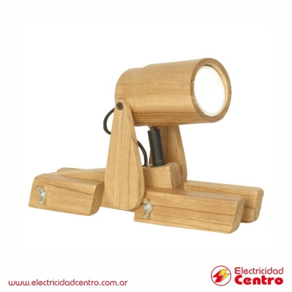 Velador Perro Articulado CARILUX de Madera - Cod. 26651 - Electricidad Centro 3-min